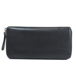 Burberry Leather Black Label Long Wallet